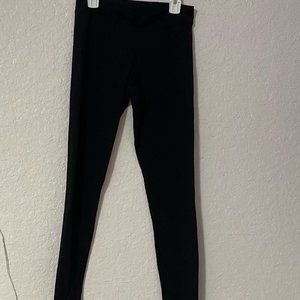 black high waisted leggings